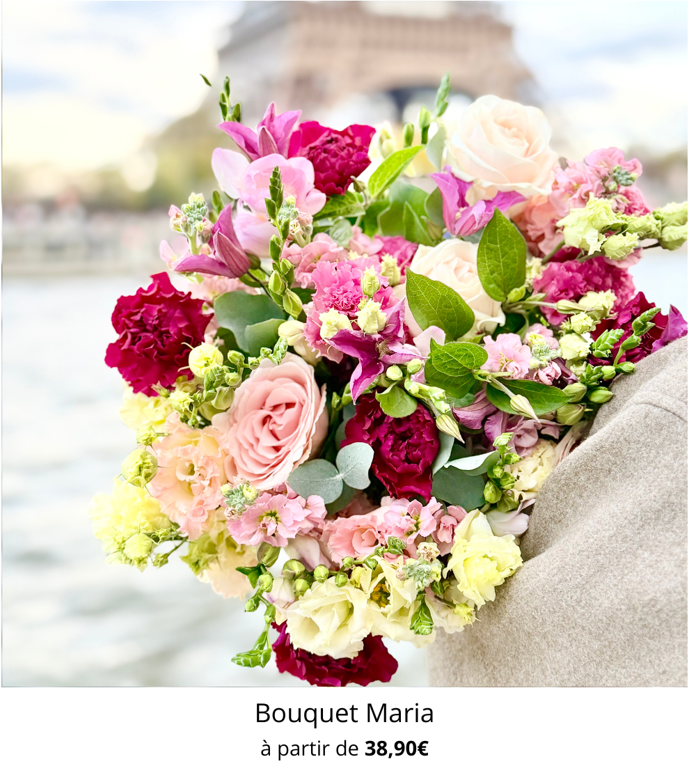 Bouquet Maria - Livraison bouquet de fleurs à Neuilly sur Seine